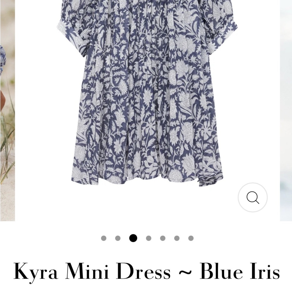 Daughters of India Kyra Mini in Blue Iris large